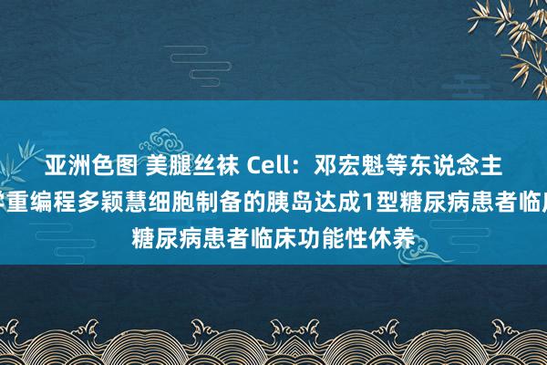 亚洲色图 美腿丝袜 Cell：邓宏魁等东说念主首例移植化学重编程多颖慧细胞制备的胰岛达成1型糖尿病患者临床功能性休养